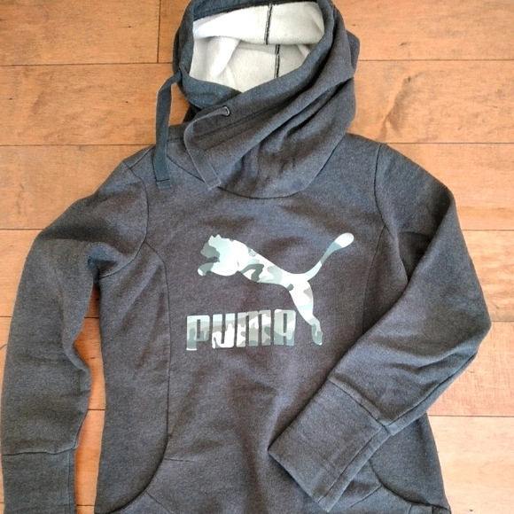 Puma Cowl Neck Hoodie - Picture 1 of 1